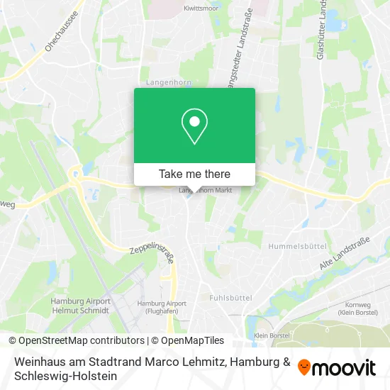 Карта Weinhaus am Stadtrand Marco Lehmitz