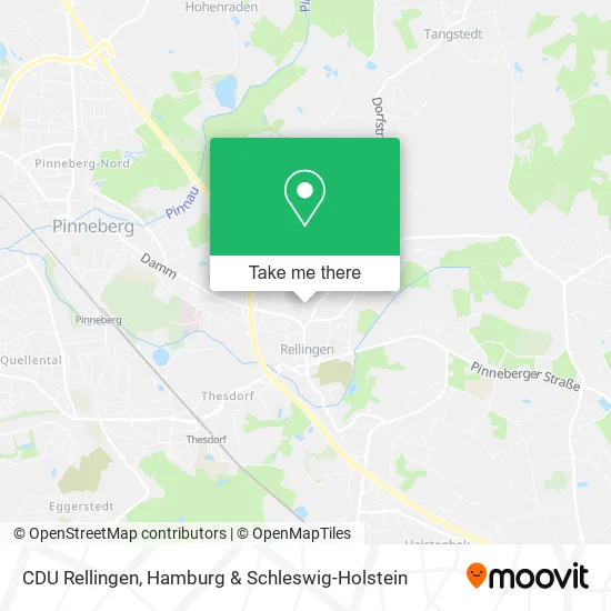 Карта CDU Rellingen