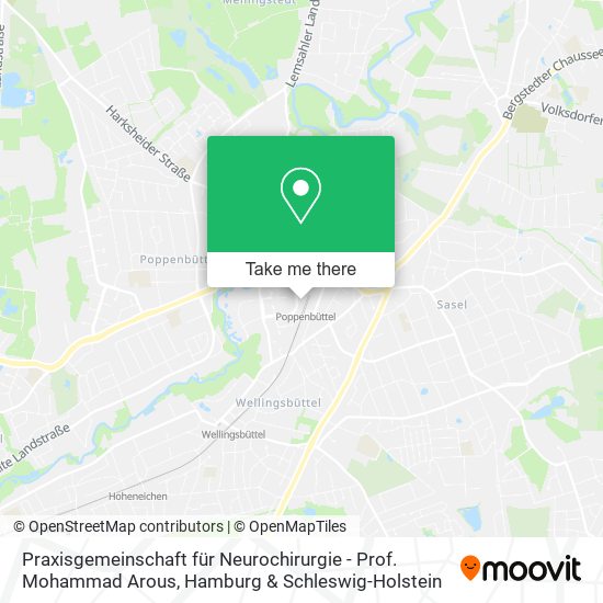 Praxisgemeinschaft für Neurochirurgie - Prof. Mohammad Arous map