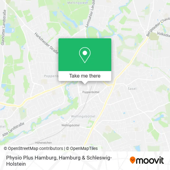 Карта Physio Plus Hamburg