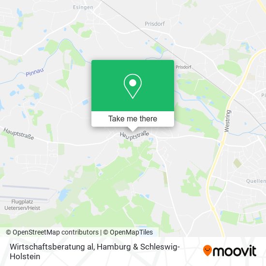 Wirtschaftsberatung al map