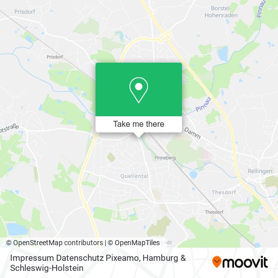 Impressum Datenschutz Pixeamo map