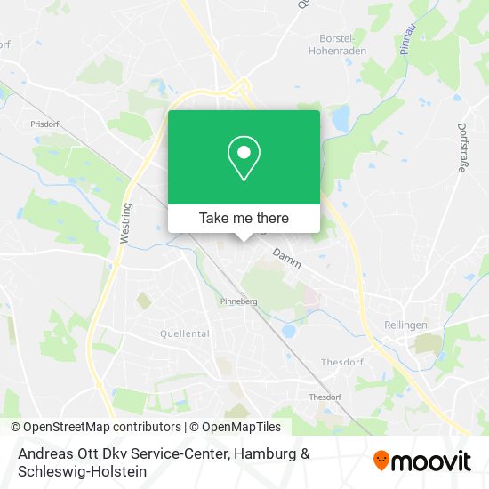 Andreas Ott Dkv Service-Center map