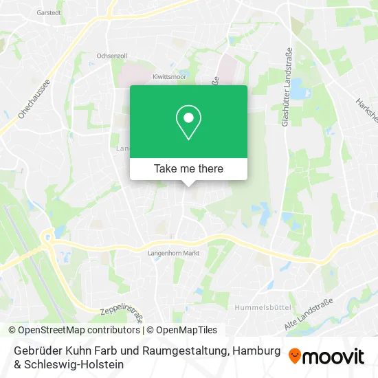 Карта Gebrüder Kuhn Farb und Raumgestaltung