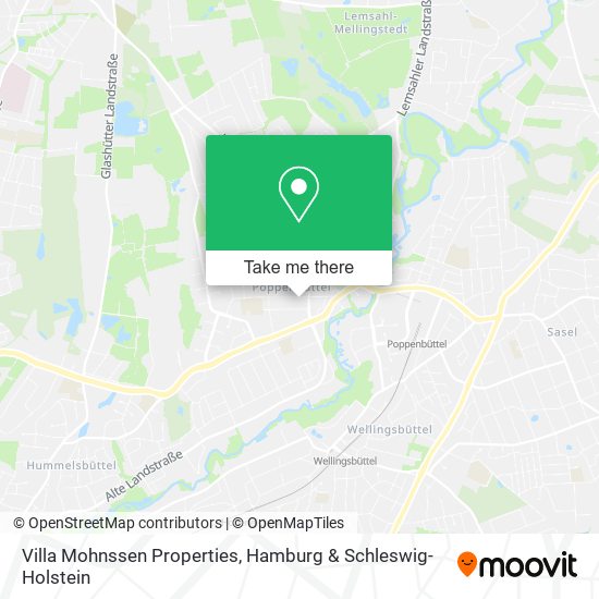 Villa Mohnssen Properties map