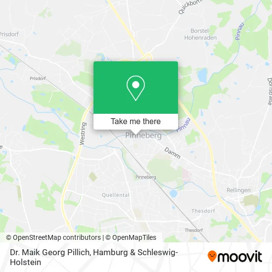 Dr. Maik Georg Pillich map
