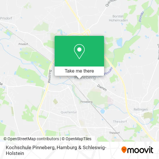 Карта Kochschule Pinneberg