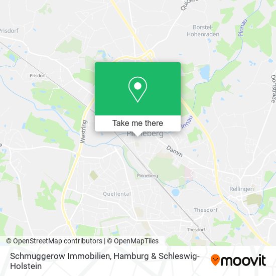 Schmuggerow Immobilien map