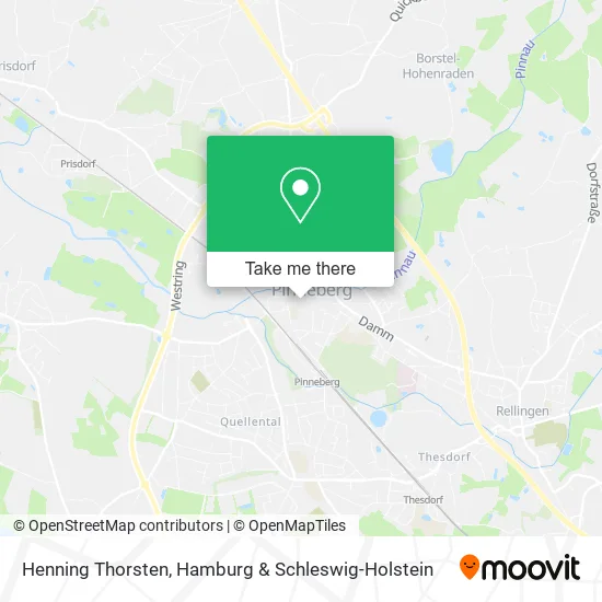 Карта Henning Thorsten