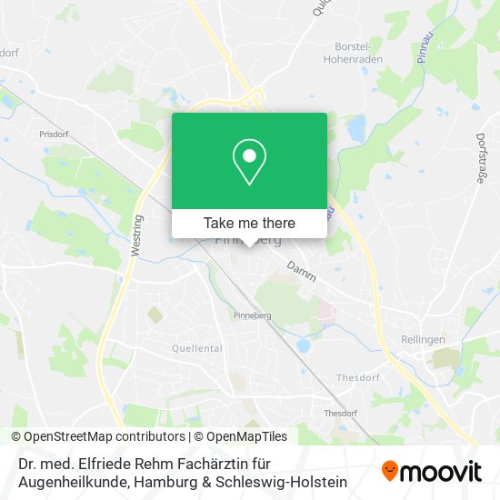 Dr. med. Elfriede Rehm Fachärztin für Augenheilkunde map