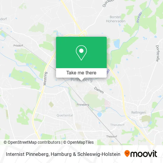 Карта Internist Pinneberg