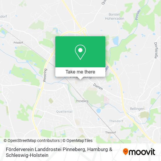 Förderverein Landdrostei Pinneberg map