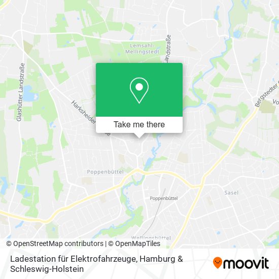 Ladestation für Elektrofahrzeuge map