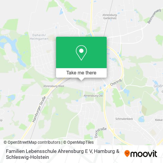 Familien Lebensschule Ahrensburg E V map