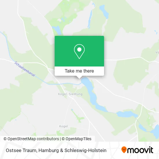 Карта Ostsee Traum