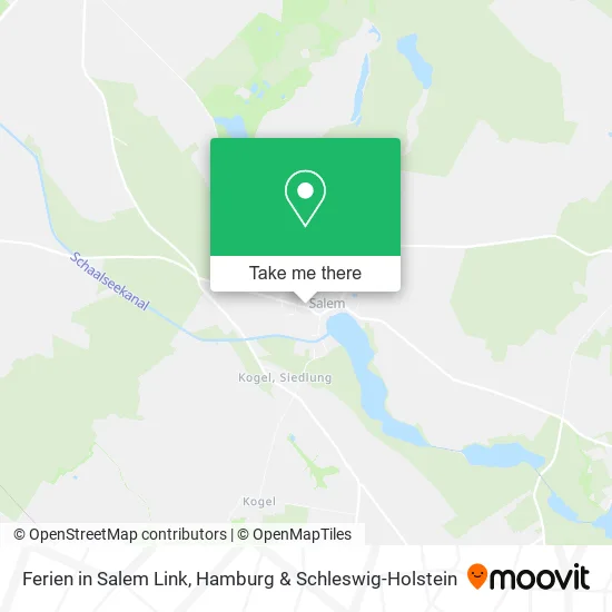Карта Ferien in Salem Link