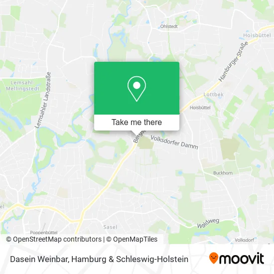 Карта Dasein Weinbar