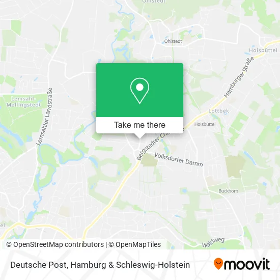 Карта Deutsche Post