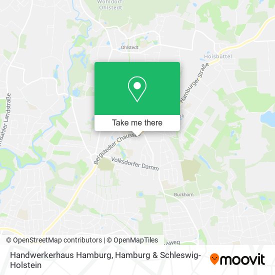Handwerkerhaus Hamburg map