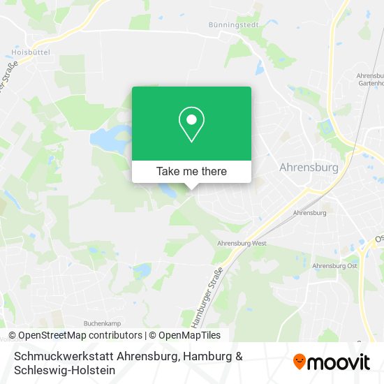 Карта Schmuckwerkstatt Ahrensburg