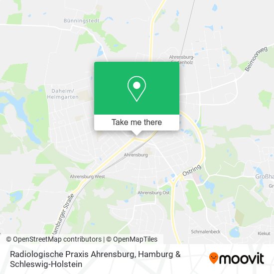 Карта Radiologische Praxis Ahrensburg