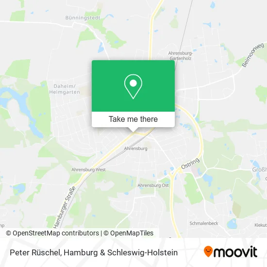 Карта Peter Rüschel