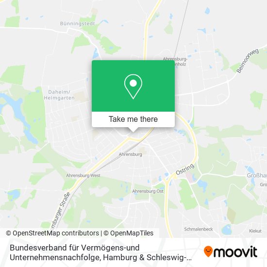 Bundesverband für Vermögens-und Unternehmensnachfolge map