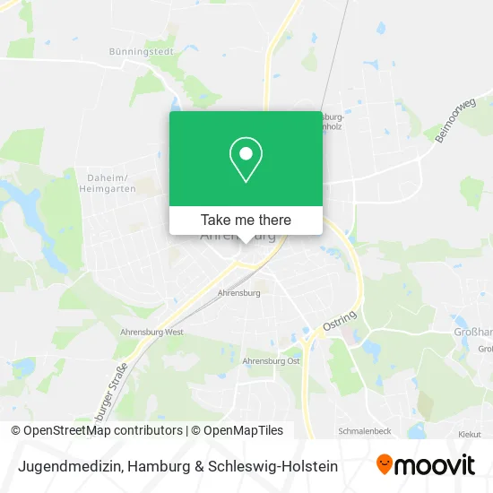 Карта Jugendmedizin