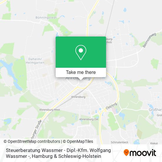 Steuerberatung Wassmer - Dipl.-Kfm. Wolfgang Wassmer - map