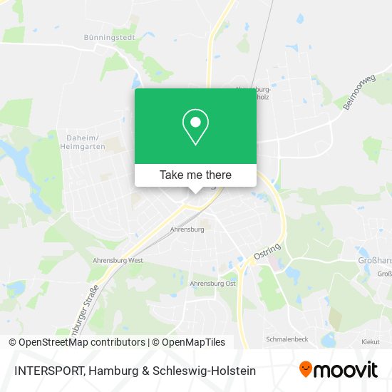 INTERSPORT map