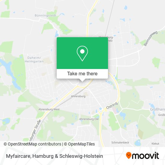 Myfaircare map