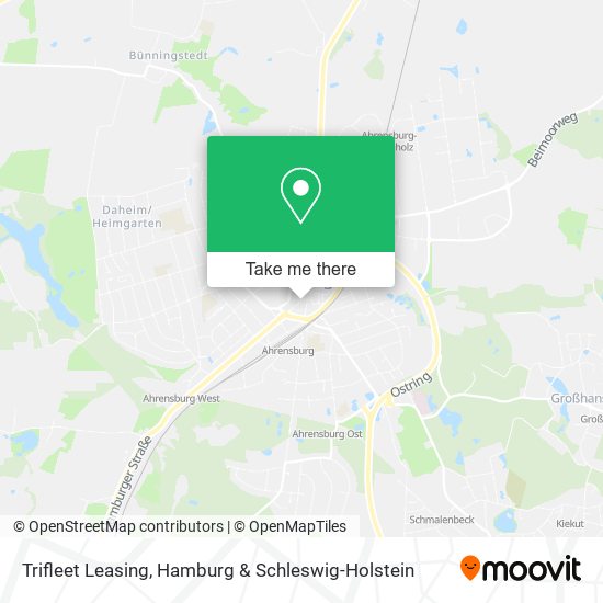 Trifleet Leasing map