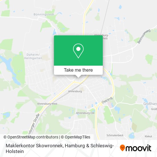 Maklerkontor Skowronnek map