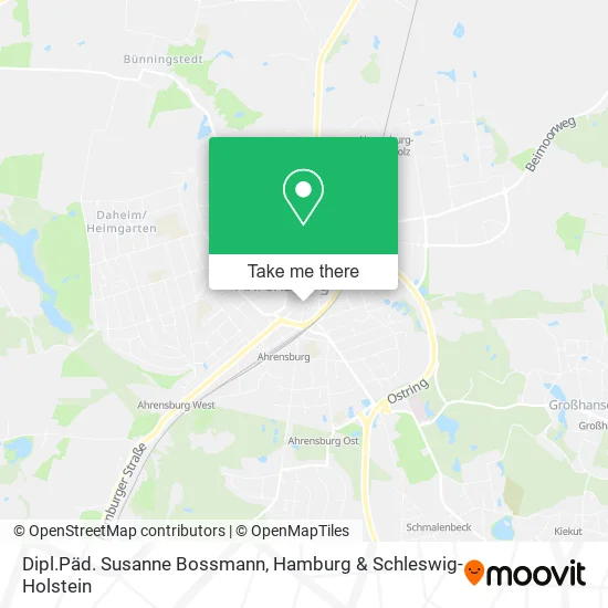 Карта Dipl.Päd. Susanne Bossmann