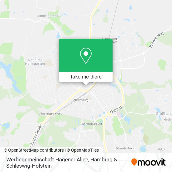 Werbegemeinschaft Hagener Allee map