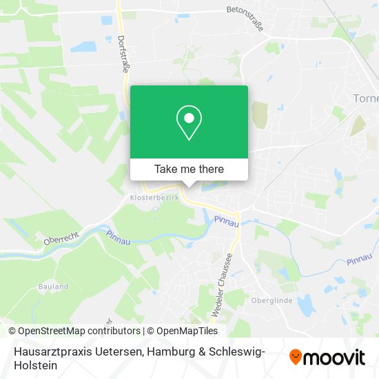 Hausarztpraxis Uetersen map