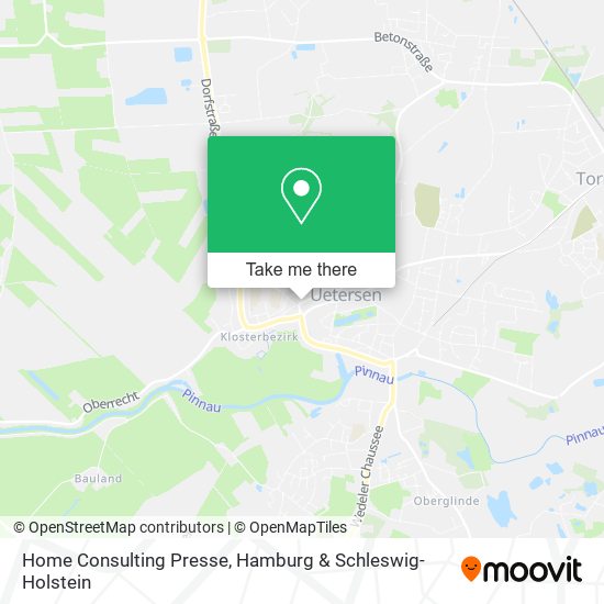 Home Consulting Presse map