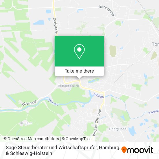 Sage Steuerberater und Wirtschaftsprüfer map