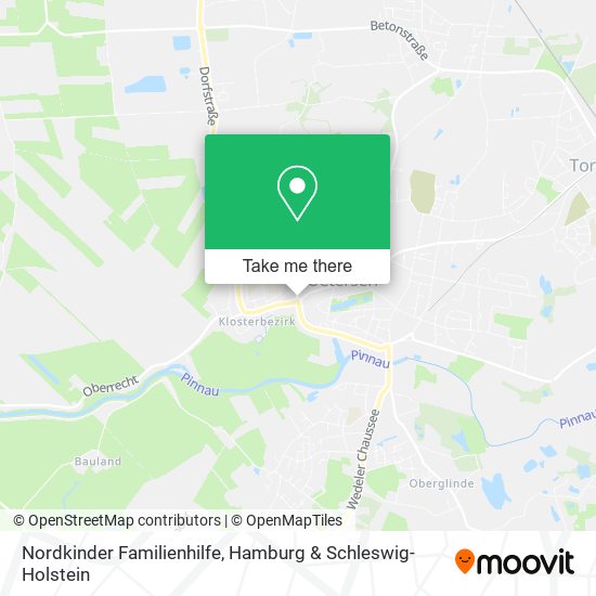 Nordkinder Familienhilfe map