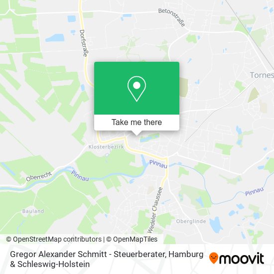 Gregor Alexander Schmitt - Steuerberater map