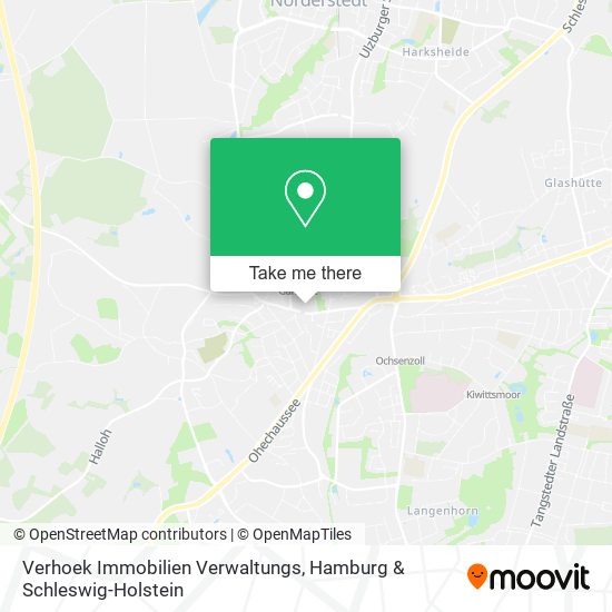 Verhoek Immobilien Verwaltungs map