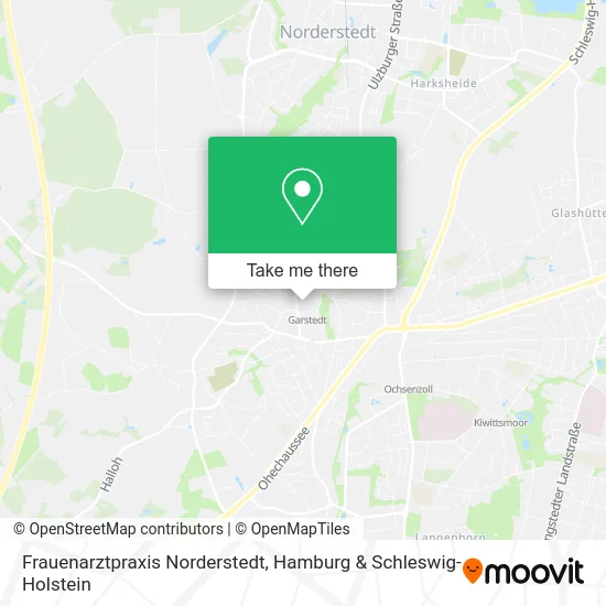 Карта Frauenarztpraxis Norderstedt