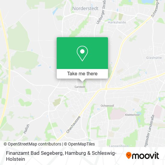 Finanzamt Bad Segeberg map