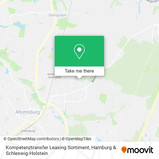 Карта Kompetenztransfer Leasing Sortiment