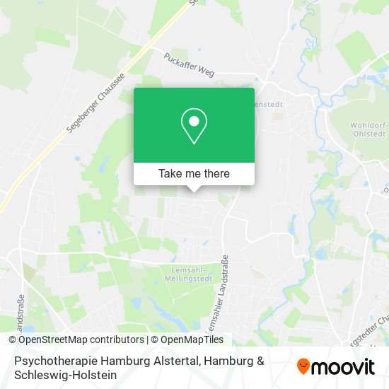 Psychotherapie Hamburg Alstertal map