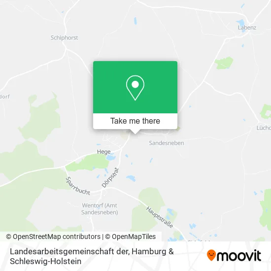 Карта Landesarbeitsgemeinschaft der