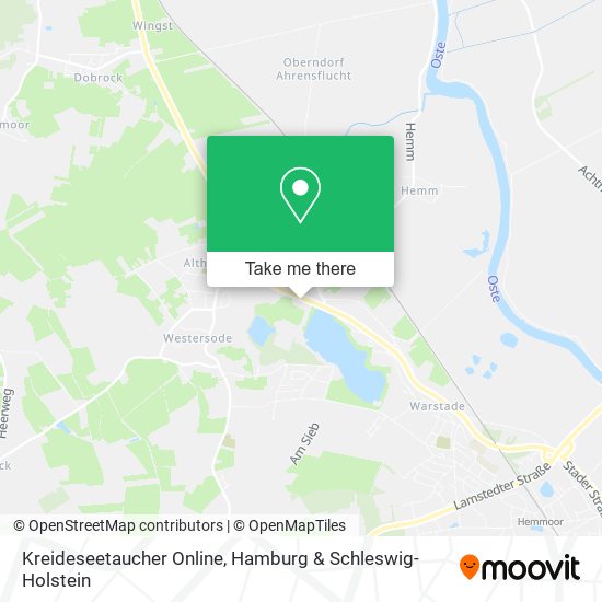 Kreideseetaucher Online map