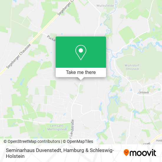 Seminarhaus Duvenstedt map