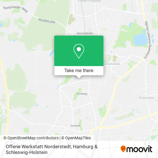 Карта Offene Werkstatt Norderstedt