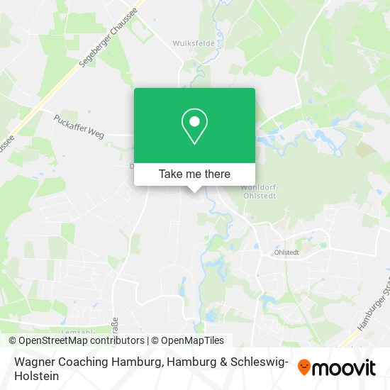 Wagner Coaching Hamburg map